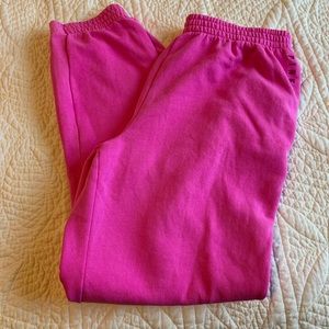 VS Pink sweatpants campus jogger sz Large NWT